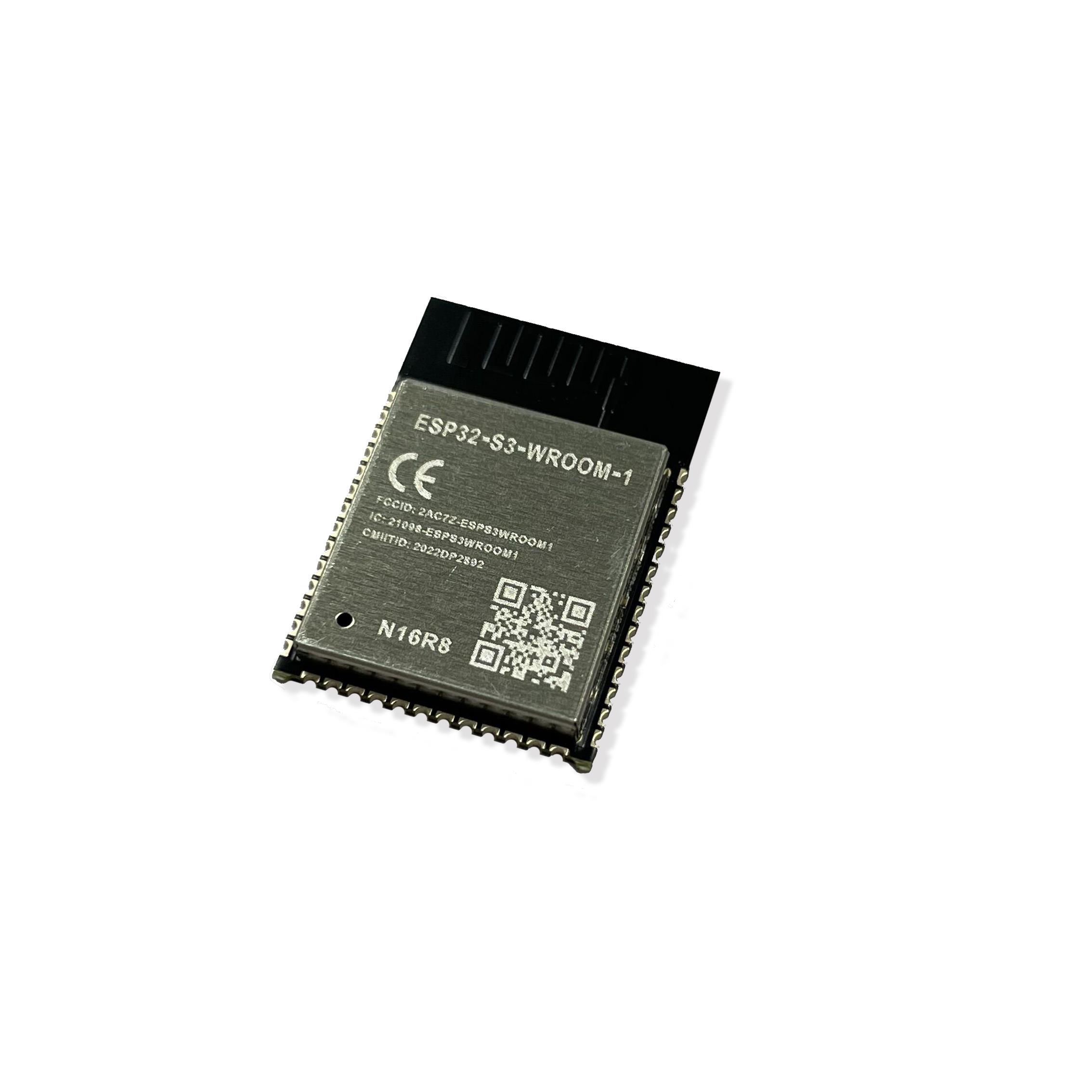 ESP32-S3-WROOM-1-N16R8/N8R2 32位双核MCU模块Wi-Fi+蓝牙5.0模组-图1