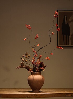 宋代美学陶瓷花瓶禅意新中式摆件
