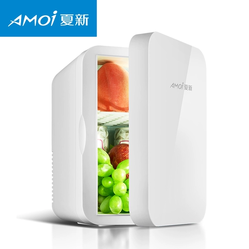 Amoi xia xin mini холодильник мини -домашний общежитие замороженное охлаждение грудного молока один человек маленький морозильник