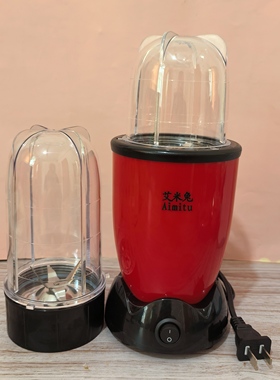 艾米兔欧斯卡福莱尔水花福菱福尔妙厨开关款2刀2杯料理机果汁机