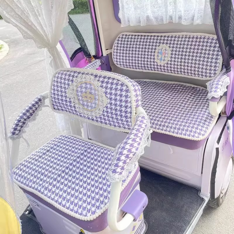 雅迪CL9 C18 C16 CL13 CM16 CL12电动三轮车座套四季通用加厚全包 - 图3