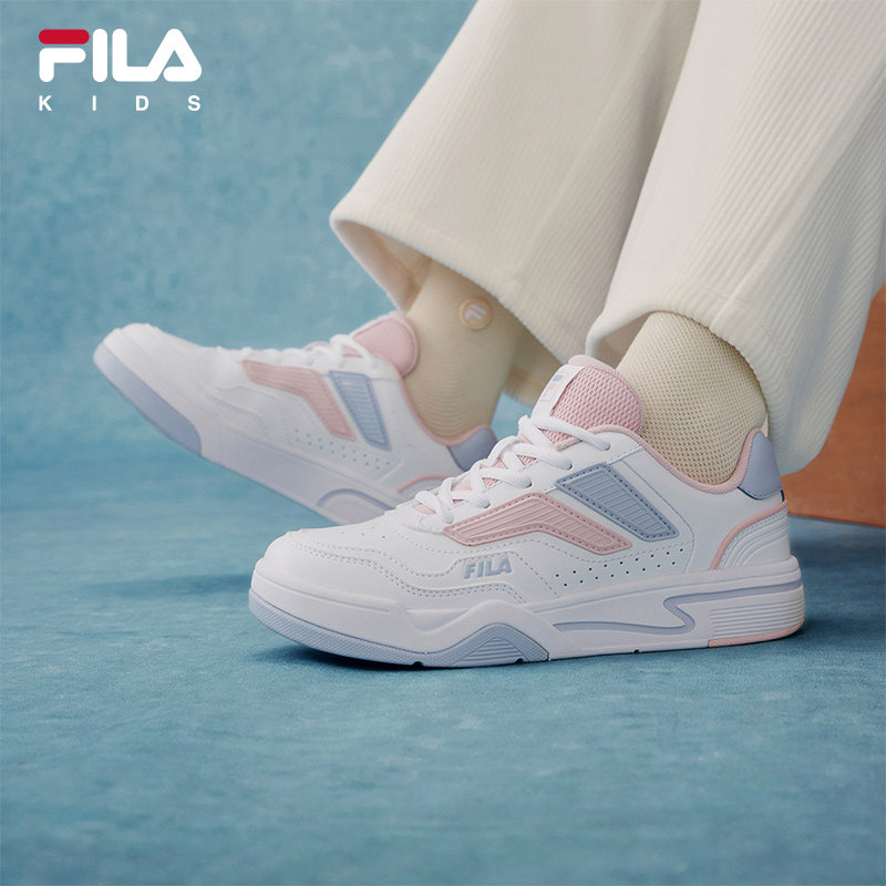 FILA斐乐儿童鞋运动鞋2025冬季新款男女童大童休闲板鞋小白鞋律动,淘宝优惠券,粉丝福利购,淘宝优惠卷