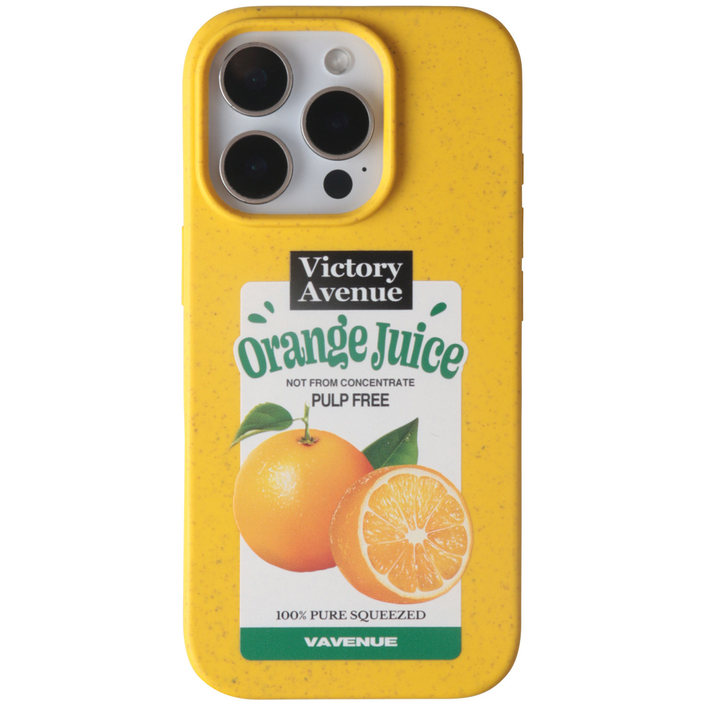 胜利大道美式橙汁黄色可降解手机壳适用iPhone16 17Promax苹果15,淘宝优惠券,粉丝福利购,淘宝优惠卷
