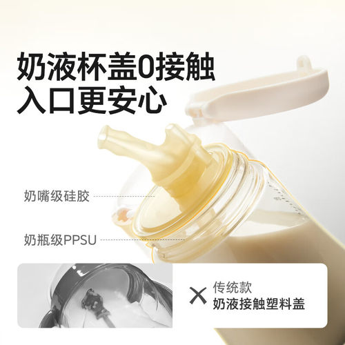 皇宠儿童直饮杯一岁以上宝宝水杯学饮弹盖吸管杯直饮奶瓶牛奶杯 - 图2