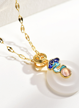 轻奢小众钛钢百搭高级感锁骨链