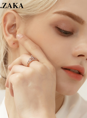 皇冠戒指时尚百搭韩版关节手饰品