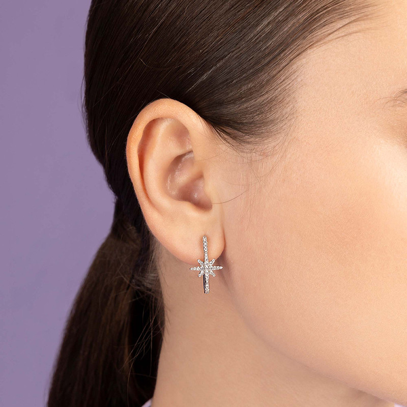 APMMonacoBaby六芒星耳环送人生日礼物