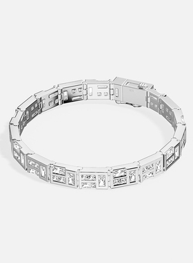 [明星同款]APM Monaco Ice手链冰块白色手饰时尚精致摩登生日礼物
