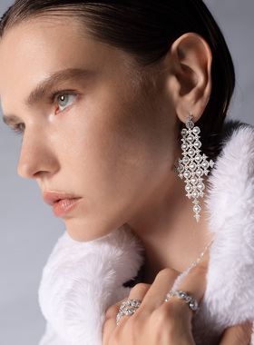 [杨紫同款]APM Monaco流星圆圈白雪公主戒指情侣对戒圣诞礼物