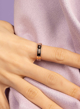 APM摩斯密码戒指情侣个性对戒银