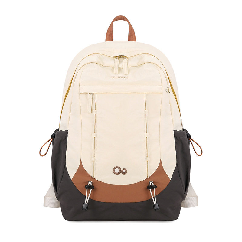 2025新款初高中生书包休闲潮流引闪大容量双肩包纯色户外旅行背包,淘宝优惠券,粉丝福利购,淘宝优惠卷