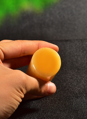 刻姓名印章定刻天然黄玉私人刻字印章小圆章收藏送礼七夕纪念品