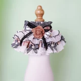 Шарф, плащ, слюнявчик, горный чай, нагрудник из жемчуга, делается под заказ