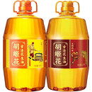 胡姬花古法土榨花生油4L+一级压榨食用油4L