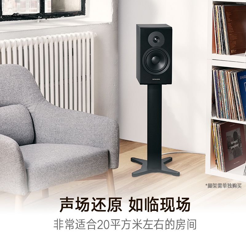 Dynaudio/丹拿新意境New Emit 20无源音箱书架家用HiFi音响乐颂坊 - 图2