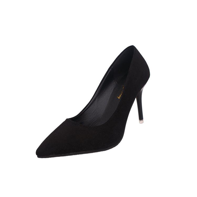 黑色高跟鞋女鞋四五厘米中跟百搭正装上班活动职业礼仪工作单鞋女,淘宝优惠券,粉丝福利购,淘宝优惠卷