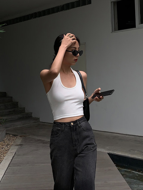 New summer sleeveless knitted vest