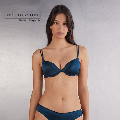 Intimissimi意舒漫Bellissima优雅桑蚕丝舒适聚拢文胸RPD92L - 图1