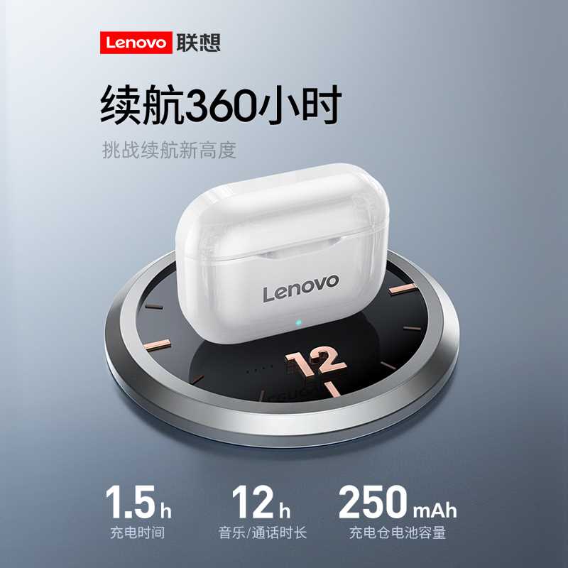 Lenovo/联想 LP1S联想LP1入耳式运动型单耳真无线高端蓝牙耳机202 - 图2