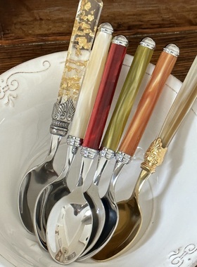 边集EDITOR意大利Rivadossi RODI珠光餐刀餐叉汤勺茶勺黄油刀