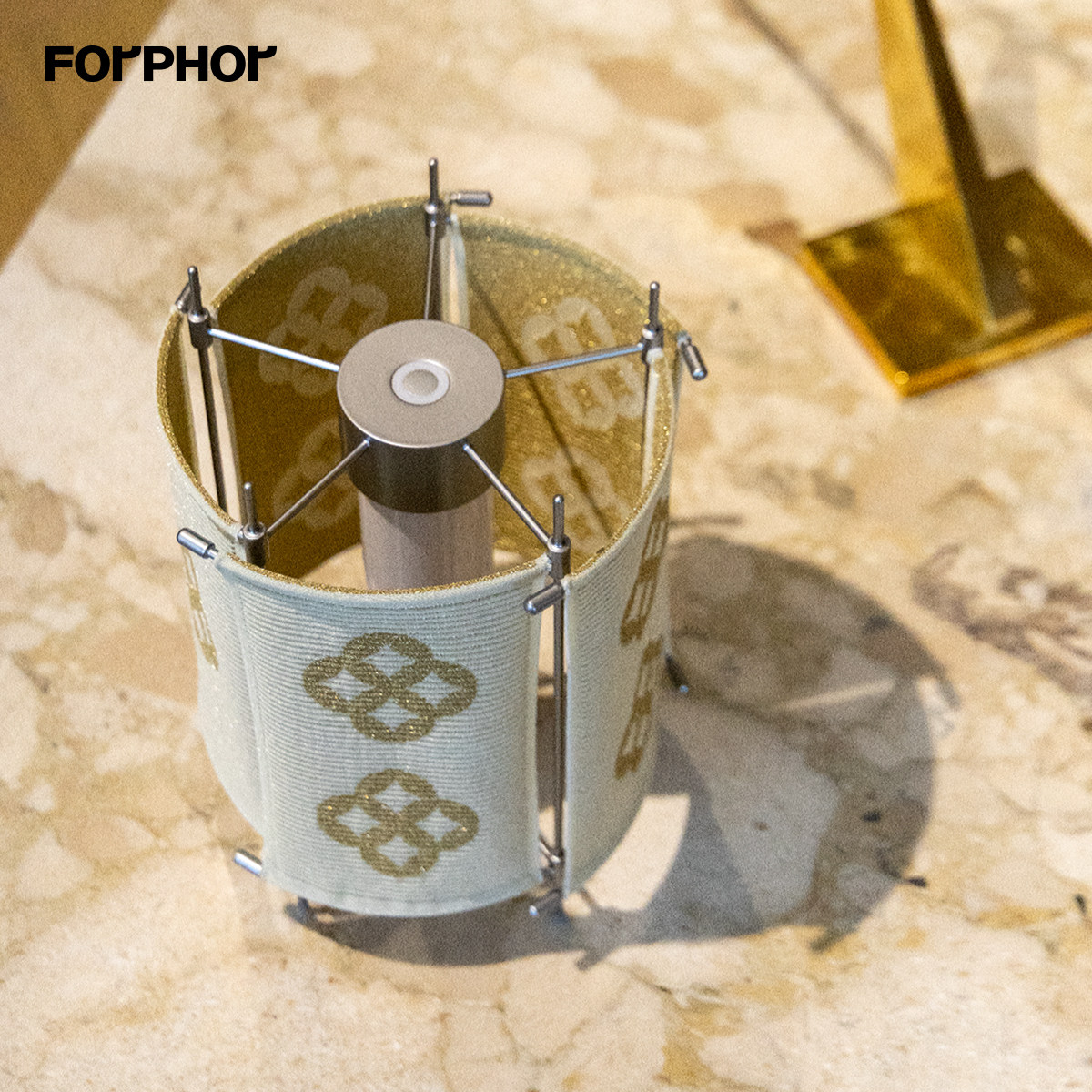 边集EDITOR 福图FORPHOR织影灯灼灼曜金纹样针织灯罩高级乔迁礼物,淘宝优惠券,粉丝福利购,淘宝优惠卷