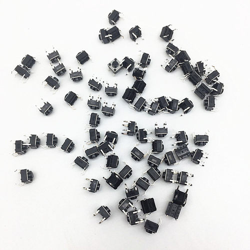 轻触按键开关微动按钮开关6*6*6四插脚通用电磁炉电视机遥控器 - 图0