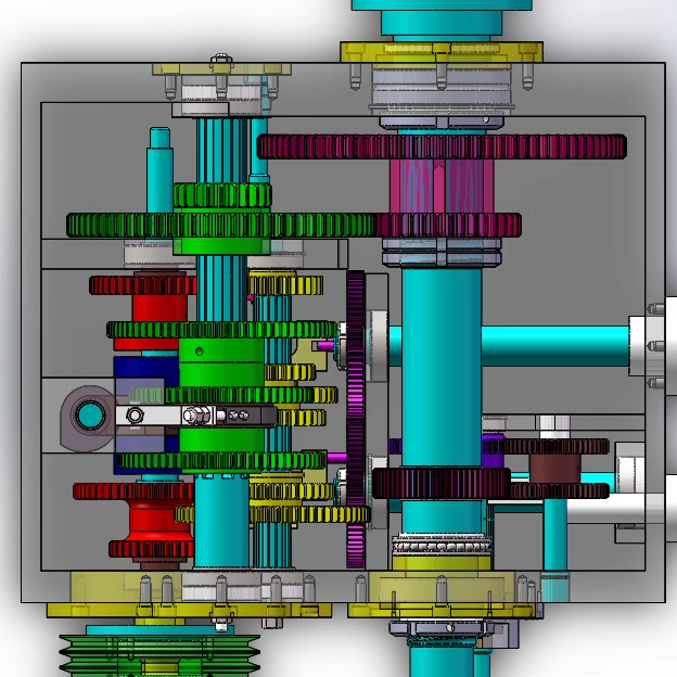 机械设计减速器设计夹具模具课程solidworks代画CAD制图三维建模 - 图3