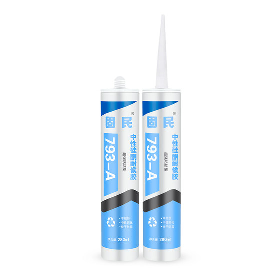 Silicone Weather Resistant Glue Kitchen Bathroom Mildew Resistant Transparent