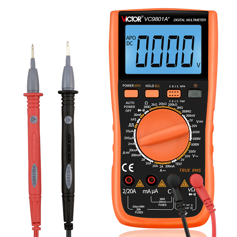 胜利多功能数字智能高精度+万用表 victor胜利兴泰恒万用表