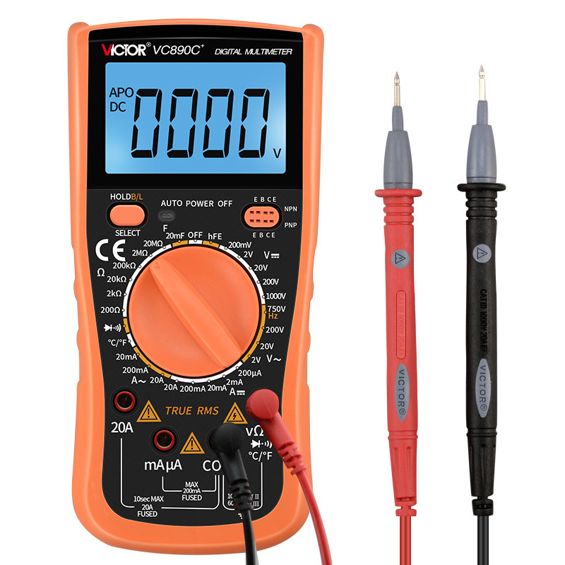 胜利数字万用表多功能数显式万能表 victor胜利兴泰恒万用表
