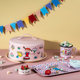 ຟິນແລນ muurla PIPPI BIRTHDAY ຊຸດວັນເດືອນປີເກີດ enamel cup tray ຖາດ cake