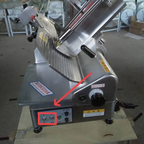 包邮320型羊肉切片机开关配件全自动刨肉机专用电源220VFEST 航丰 - 图1