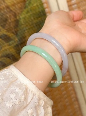 儿童新品琉璃古风手镯小圈口