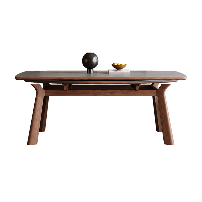 伸缩岩板餐桌椅现代简约家用小户型可方变圆实木饭桌方圆两用餐桌,淘宝优惠券,粉丝福利购,淘宝优惠卷