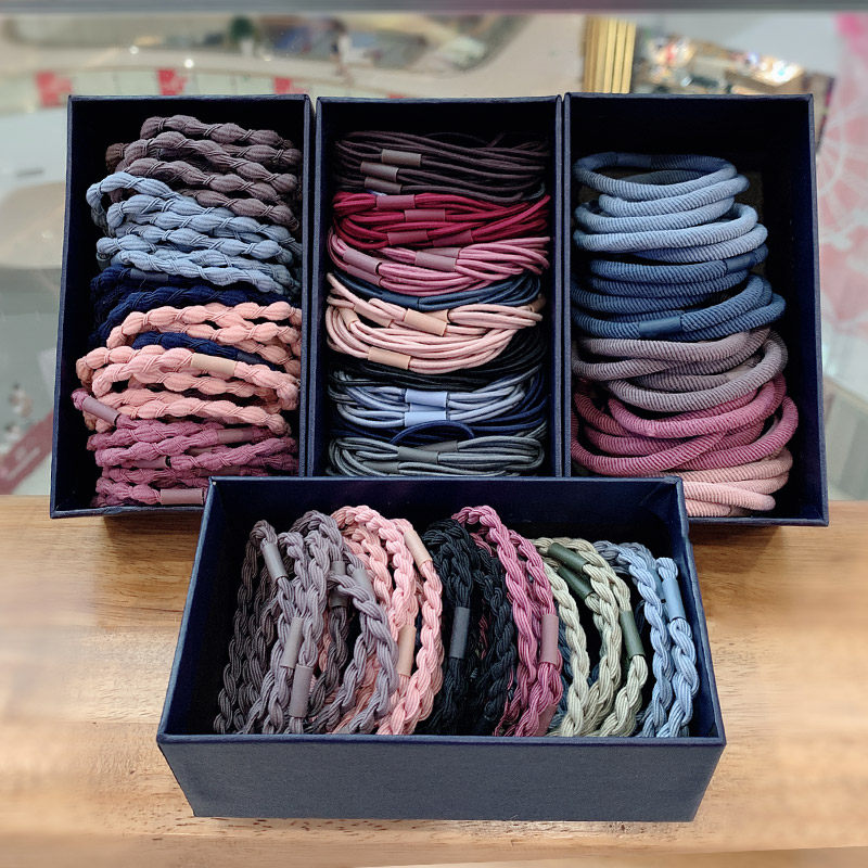 绑头发的发圈网红扎头发胶圈橡皮筋女ins发绳头饰森系成年小头绳