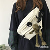 Casual shoulder men's crossbody bag chest bag student bag for women