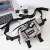 Korean style ins style workwear chest bag unisex functional crossbody bag skateboard bag cycling leisure sports waist bag trendy