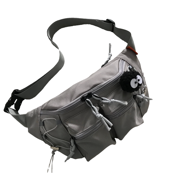 2023 new trendy ins work wear functional style chest bag