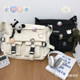 Japanese Harajuku literary large-capacity workwear crossbody bag for male and female college students Korean version versatile school bag crossbody bag