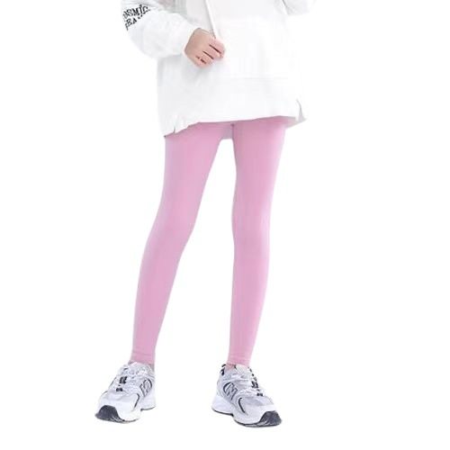 女童净色鲨鱼裤春秋薄款外穿洋气运动打底裤中大童弹力女孩瑜伽裤,淘宝优惠券,粉丝福利购,淘宝优惠卷