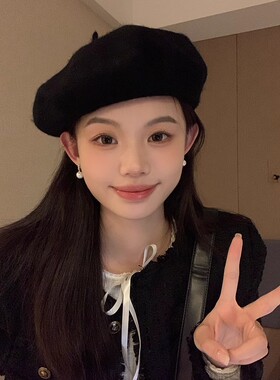 温柔秋冬锆石珍珠耳环女2024新款爆款独特耳饰女高级感耳钉耳夹