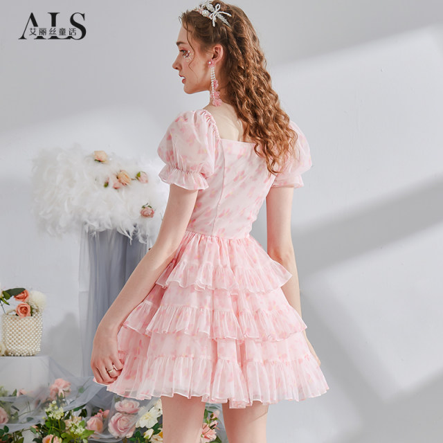 Alice fairy tale sweet cake new summer style