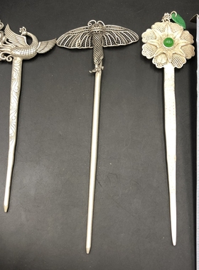 古玩杂项 发簪 多款古代发饰 装饰品 簪子 家居工艺摆件