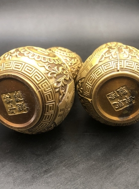 铜葫芦家居工艺摆件铜器