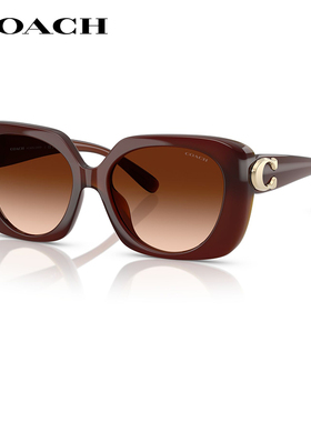 蔻驰板材法式复古潮酷女士墨镜