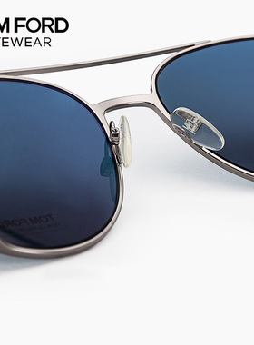 汤姆福特双梁飞行员潮酷墨镜男女