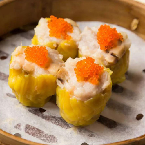 加藤利鱼籽猪肉烧卖港式干蒸茶楼营养早餐懒人食品早餐酒店商用 - 图1