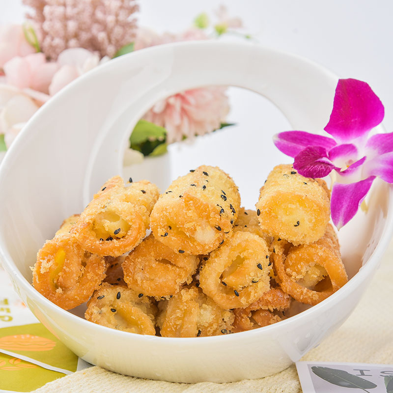 大笑顺德双皮奶300g商用炸牛奶卷冷冻下午茶油炸小吃半成品食品