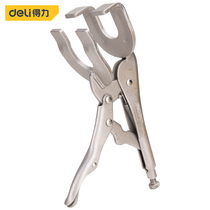 Versatile and adjustable round flat multifunctional Wanuses woodworking fixed pliers pressure pliers for the right round mouth vigorously pliers