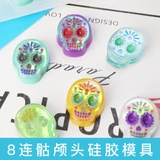 Манекен головы, подвеска ручной работы, силиконовая форма, «сделай сам», зеркальный эффект